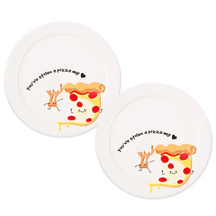 Pizza My Heart - 7" Appetizer Plates (Set of 2)