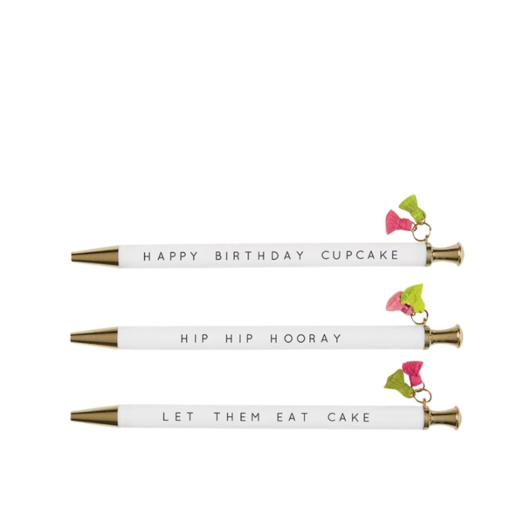 Tassel Pen - Cupcake Birthday