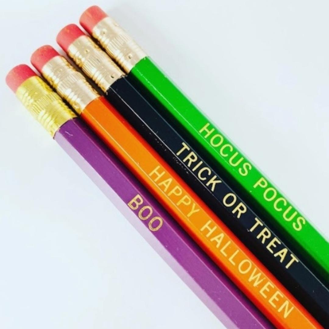 Halloween Pencil 4 Pack