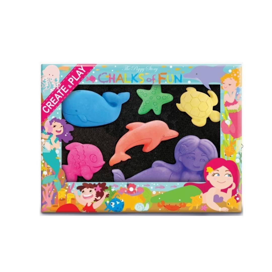 Magical Mermaids Chalk Critters