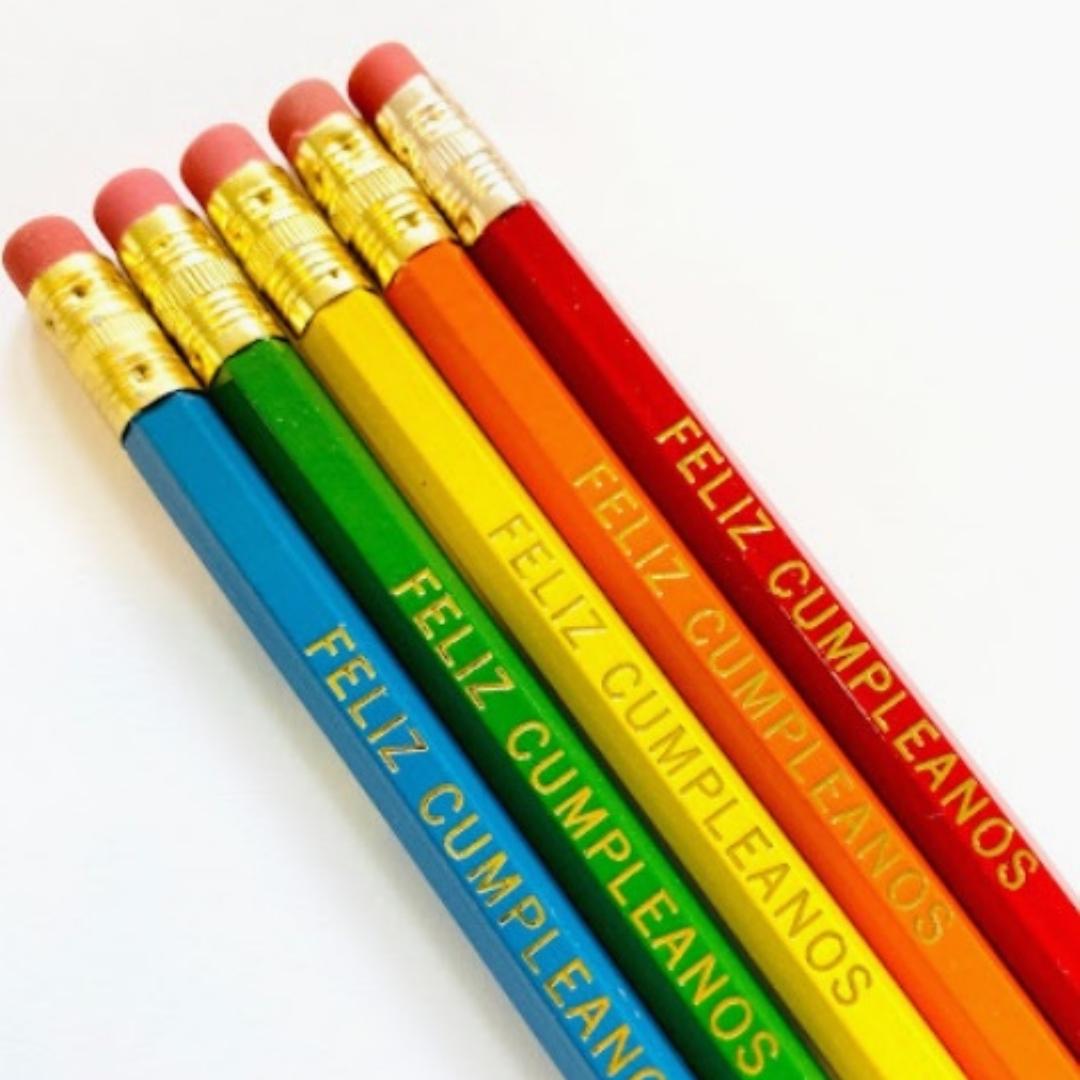 Feliz Cumpleaños Pencil 5 Pack