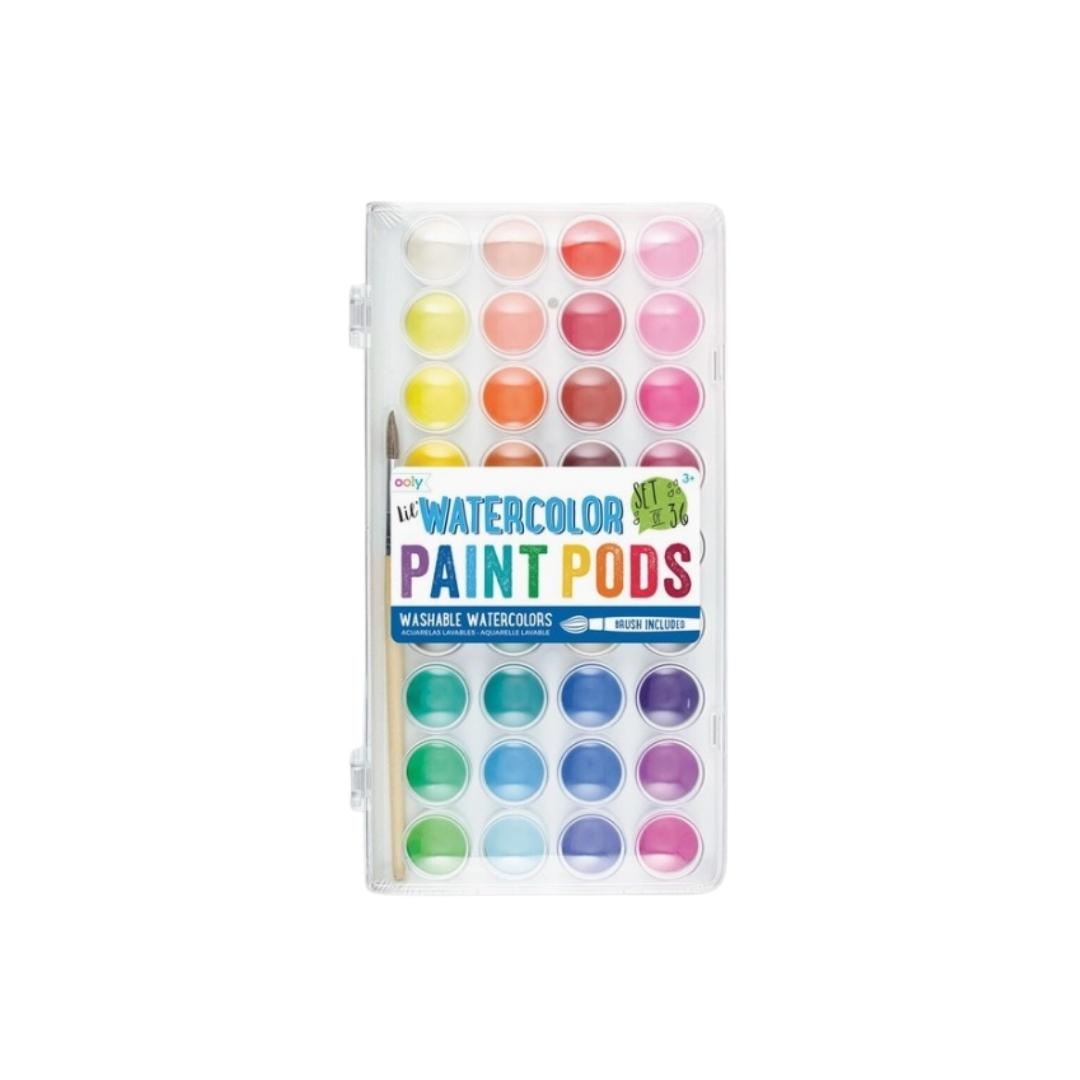 Lil' Paint Pods Watercolor Paint - Set of 36