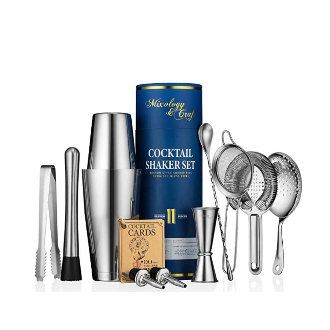 Cocktail Shaker Set - 11 Pieces