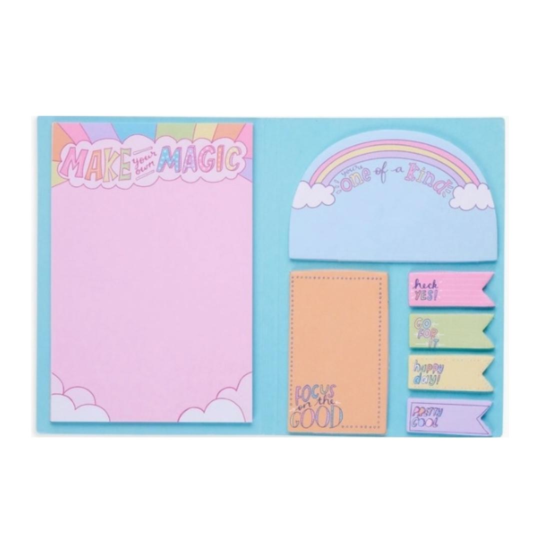 Side Notes Sticky Tab Note Pad - Make Magic (1 Set)