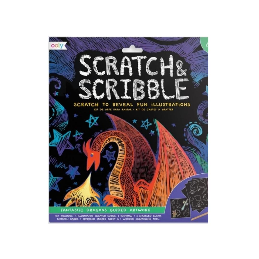 Scratch & Scribble - Fantastic Dragons