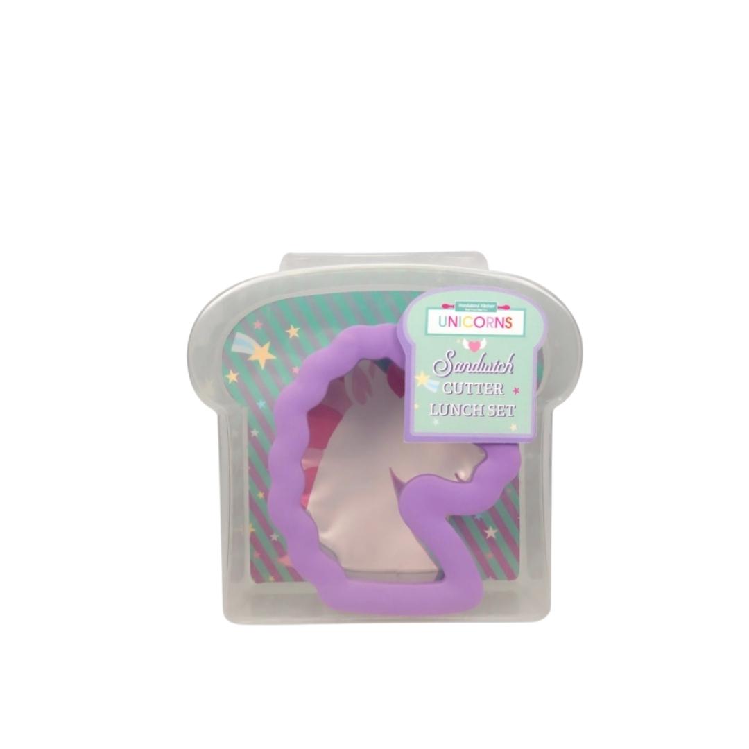 Unicorns Sandwich Cutter Lunch Set