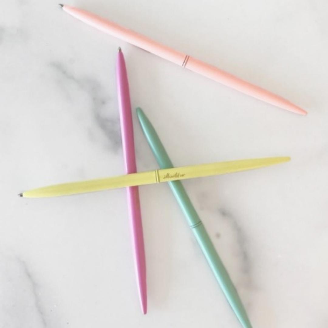 Pastel Brights Slim Pen Collection