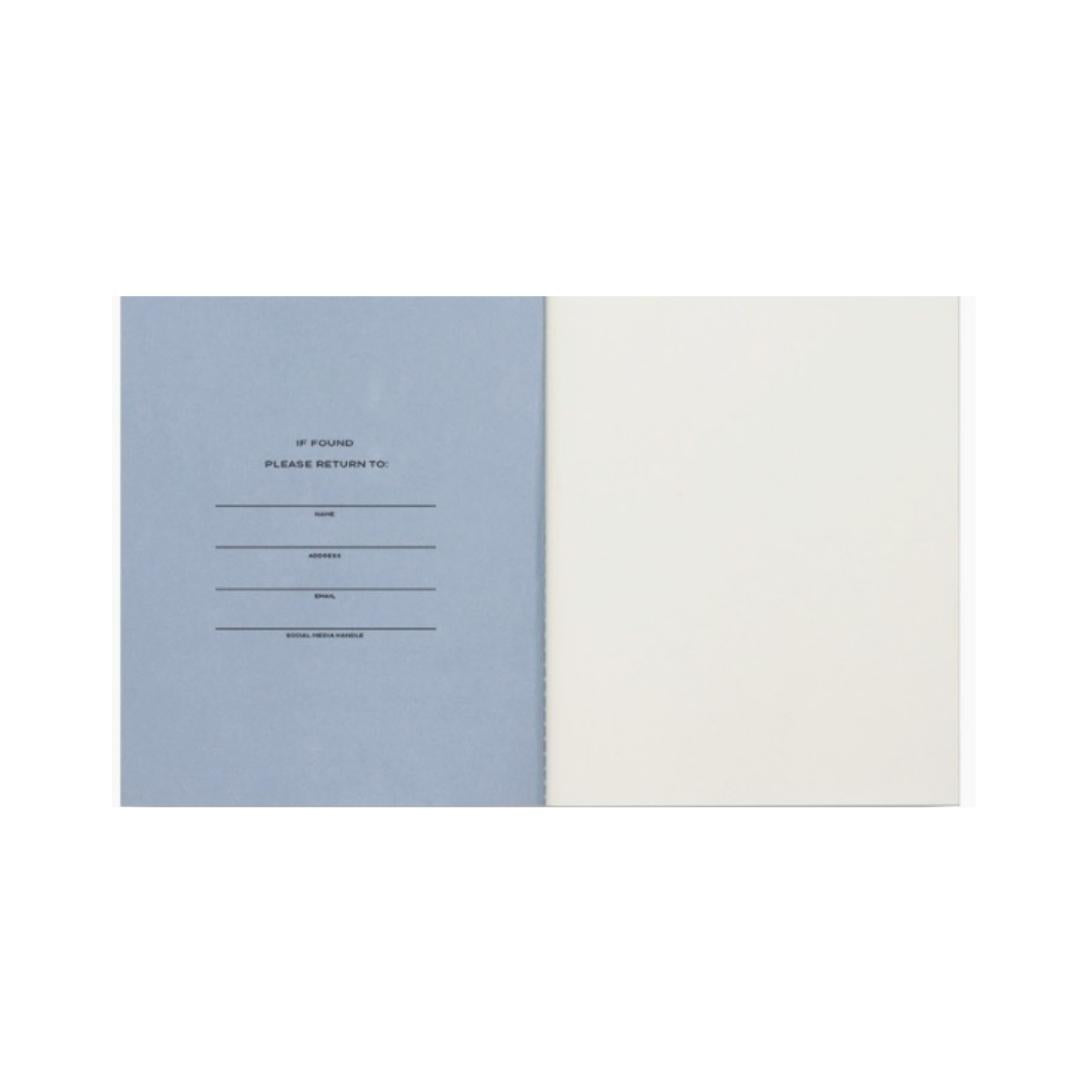 Classic Journal - Light Blue/Black