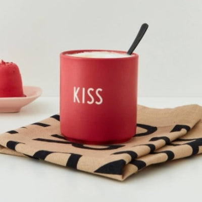 Porcelain Mug - Kiss