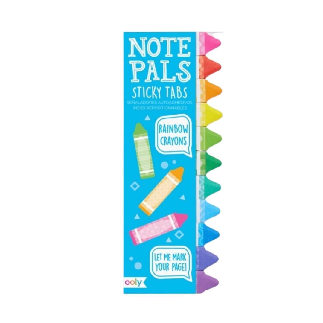 Note Pals Sticky Tabs - Rainbow Crayons (1 Pack)