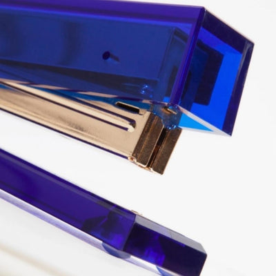 Acrylic Stapler In Cobalt