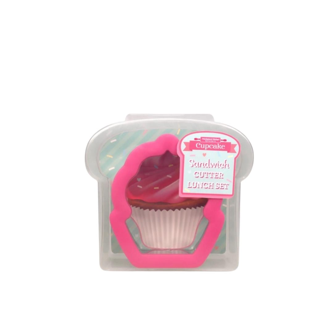 Cupcake Sandwich Cutter Lunch Set