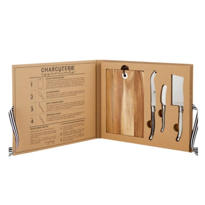 Cheese Board W Knives Bk Box