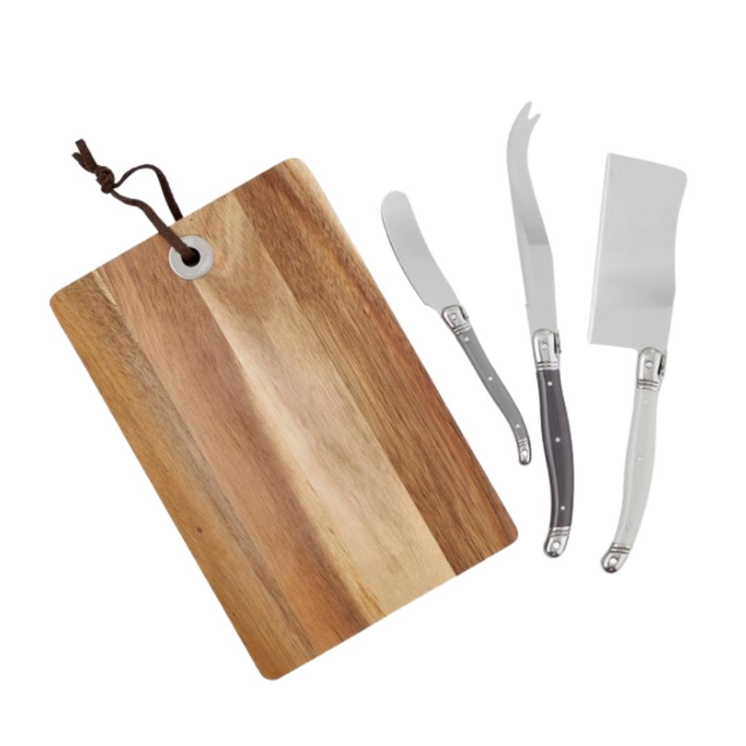 Cheese Board W Knives Bk Box